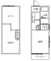 メルフィーズ浦上の物件間取画像